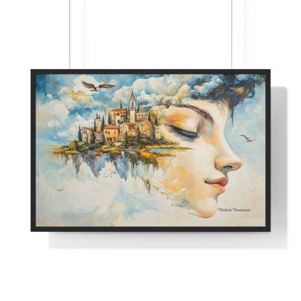 Dreamy Landscape Framed Poster, Art for Home Decor, Wall Art for Living Room, Gift for Art Lovers, Inspirational Artwork - Image 7