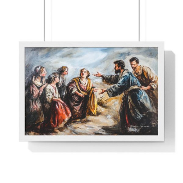 Inspirational Horizontal Framed Poster - Biblical Art, Home Decor, Faith Wall Art, Religious Gift, Spiritual Decoration - Image 4
