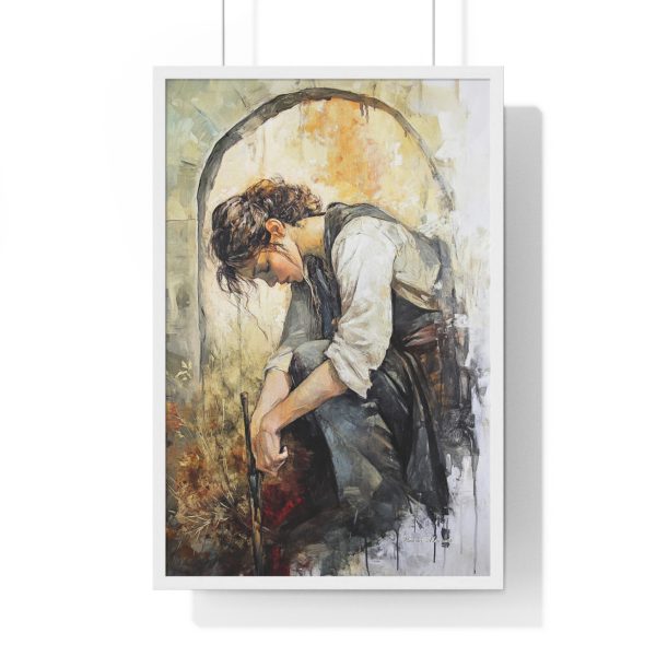 Artistic Vertical Framed Poster, Home Decor, Inspirational Wall Art, Gift for Art Lovers, Unique Art Print - Image 10