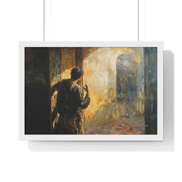 Framed Art Poster, Cozy Home Decor, Spiritual Wall Art, Elegant Gift for Art Lovers, Modern Artwork for Living Room - Image 4