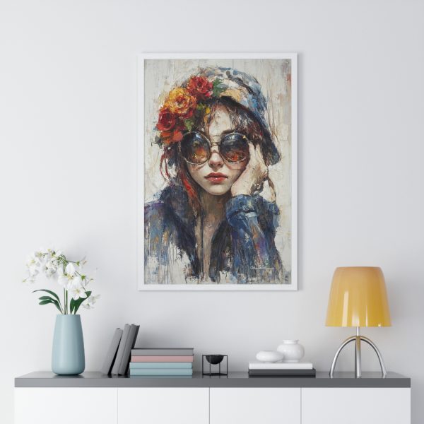 Bohemian Chic Framed Poster | Elegant Wall Art for Living Room, Bedroom Decor, Gift for Art Lovers, Floral Design Home Decor, Modern [...] - Image 11