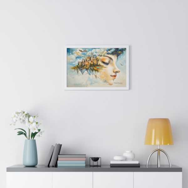 Dreamy Landscape Framed Poster, Art for Home Decor, Wall Art for Living Room, Gift for Art Lovers, Inspirational Artwork - Image 5