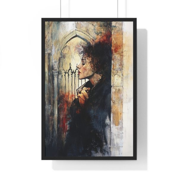 Artistic Vertical Framed Poster - Portrait Wall Decor, Home Aesthetic, Unique Gift for Art Lovers, Modern Art - Image 7