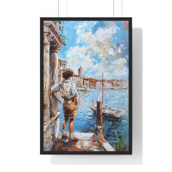 Scenic Wall Art Poster, Nautical Decor, Coastal Artwork, Beach House Decoration, Gift for Art Lovers, Framed Canvas Print - Image 7
