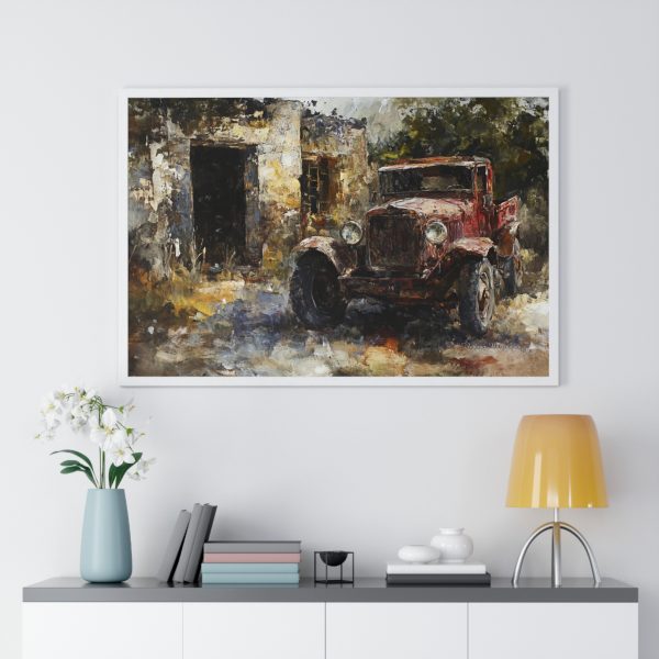 Rustic Vintage Truck Art Print | Farmhouse Decor, Wall Art, Gift for Car Lovers, Country Chic Decorating, Retro Home Accent - Image 11