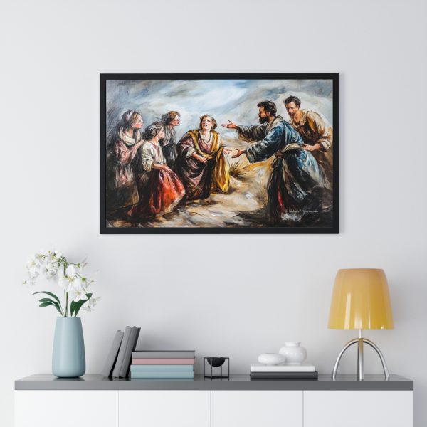 Inspirational Horizontal Framed Poster - Biblical Art, Home Decor, Faith Wall Art, Religious Gift, Spiritual Decoration - Image 14
