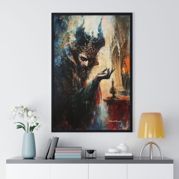 Mystical Vertical Framed Poster - Wall Art, Home Decor, Fantasy Art, Gothic Decor, Unique Gift, Art Print - Image 2