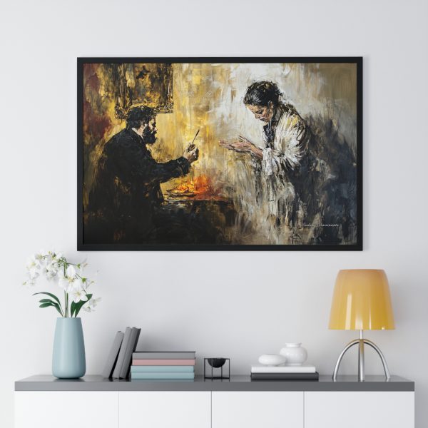 Artistic Framed Poster, Elegant Wall Decor, Living Room Artwork, Gift for Art Lovers, Cozy Home Aesthetic - Image 8
