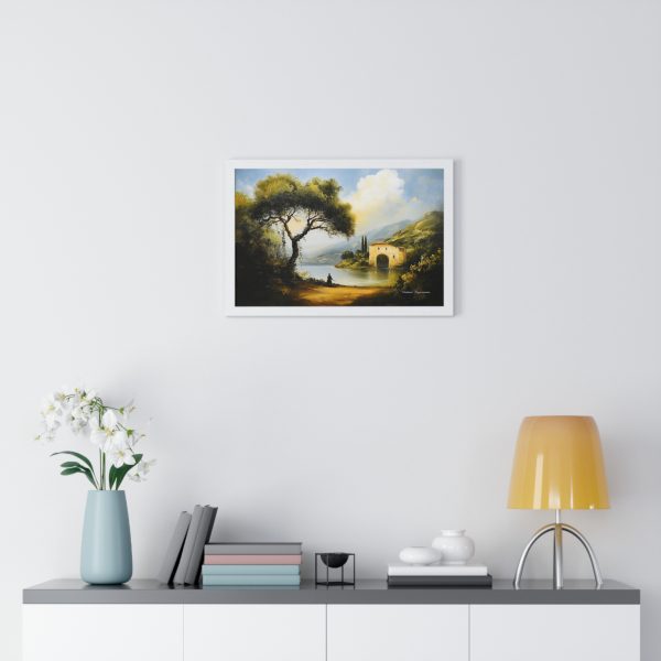 Scenic Landscape Framed Poster, Nature Wall Art, Home Decor Print, Gift for Nature Lovers, Relaxing Art for Living Room - Image 5