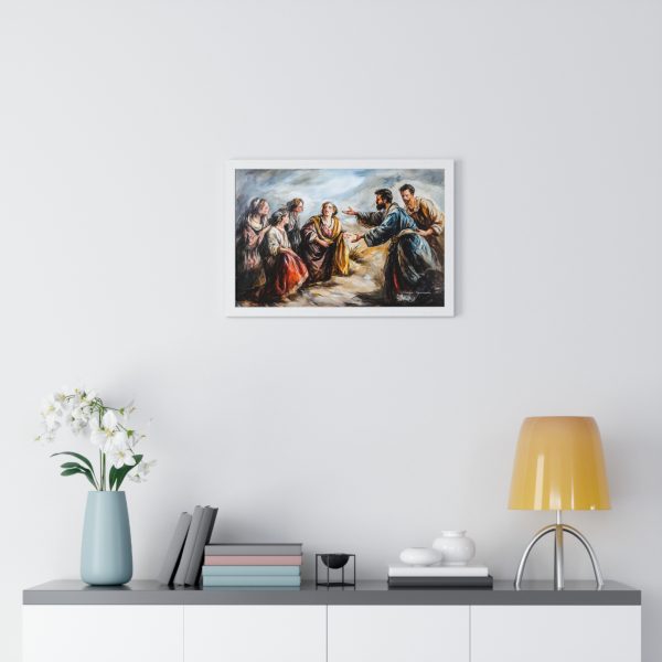 Inspirational Horizontal Framed Poster - Biblical Art, Home Decor, Faith Wall Art, Religious Gift, Spiritual Decoration - Image 5