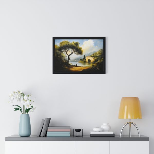 Scenic Landscape Framed Poster, Nature Wall Art, Home Decor Print, Gift for Nature Lovers, Relaxing Art for Living Room - Image 2