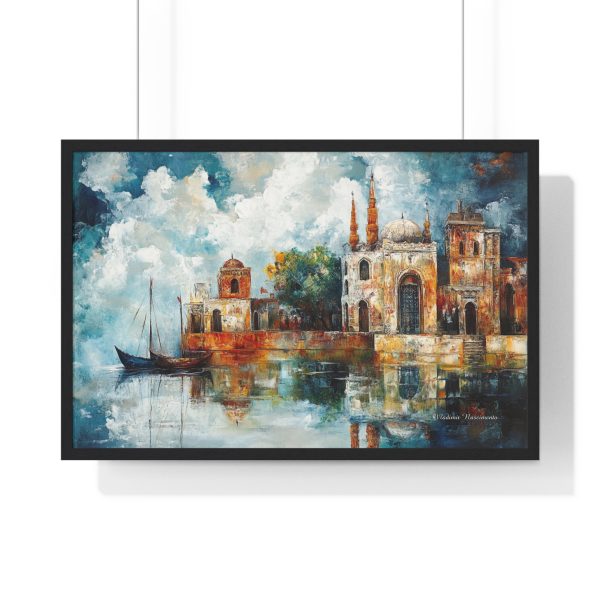 Serene Landscape Framed Poster, Art Decor, Wall Art, Home Decoration, Gifts for Art Lovers, Coastal Home Decor, Meditation Space - Image 13