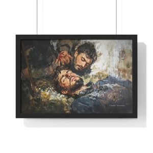 Framed Historical Art Print, Horizontal Framed Poster, Home Decor, Gallery Wall Art, Gift for Art Lovers, Vintage Style Decor