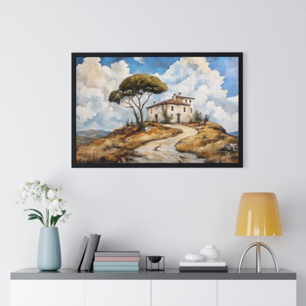 Rustic Landscape Art Print, Framed Wall Decor, Home Decoration, Gift for Nature Lovers, Housewarming Present, Italian Villa Poster - Image 14