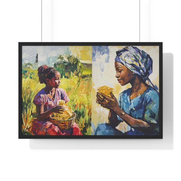 Cultural Celebration Framed Poster, African Art Wall Decor, Kitchen Wall Art, Home Decor, Gift for Her - Image 13