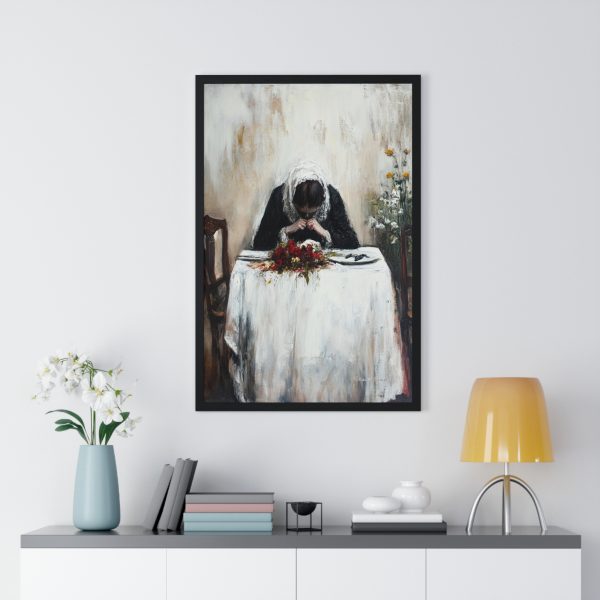 Emotive Framed Poster Print, Nostalgic Home Decor, Art for Reflection, Gift for Art Lovers, Wall Art for Modern Spaces - Image 8