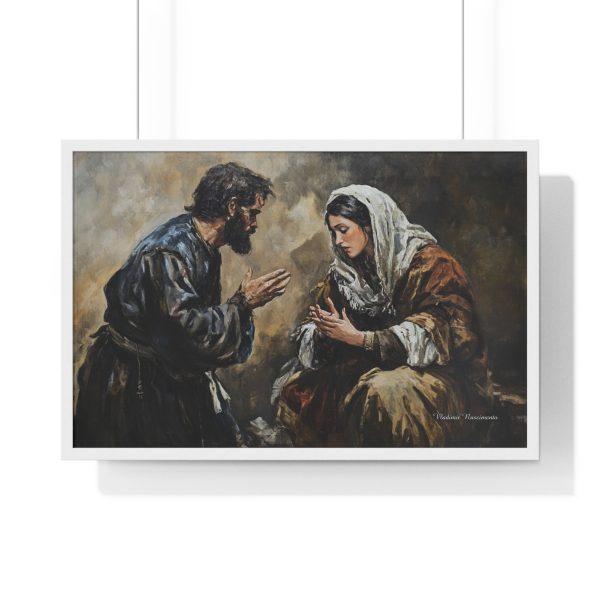 Framed Art Print - Emotional Biblical Scene, Wall Decor, Christian Home Decor, Religious Gift, Office Art - Image 16