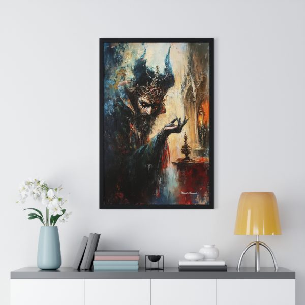 Mystical Vertical Framed Poster - Wall Art, Home Decor, Fantasy Art, Gothic Decor, Unique Gift, Art Print - Image 8