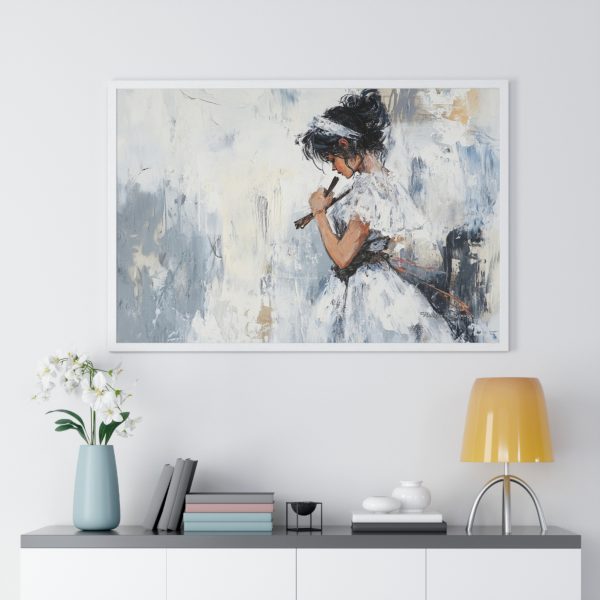Elegant Musician Framed Art Print, Home Decor, Wall Art, Gift for Music Lovers, Artistic Poster, Modern Living Room Decor - Image 11