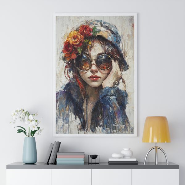 Bohemian Chic Framed Poster | Elegant Wall Art for Living Room, Bedroom Decor, Gift for Art Lovers, Floral Design Home Decor, Modern [...] - Image 5