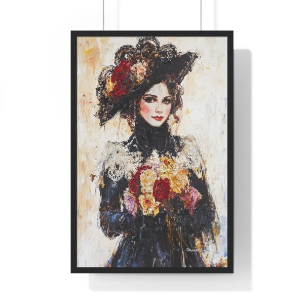 Elegant Vintage Art Poster, Framed Wall Decor, Romantic Gift, Home Aesthetic, Art Enthusiast Decor, Unique Housewarming Present - Image 7