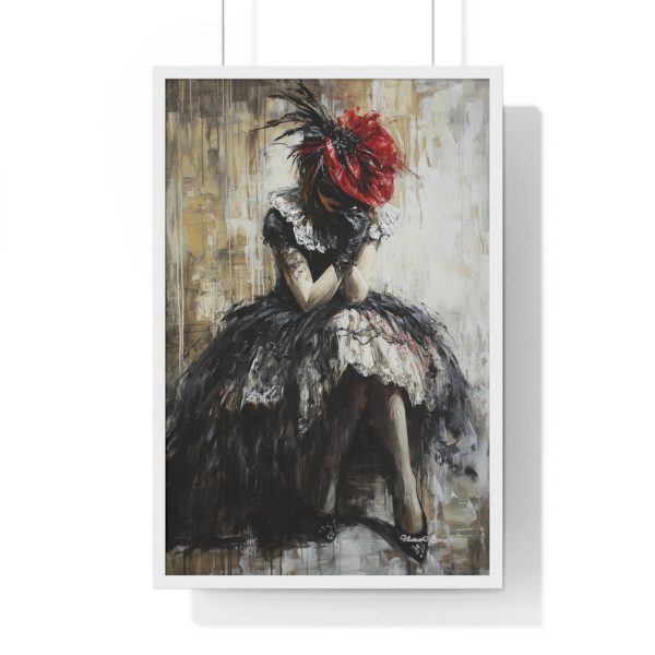 Elegant Art Deco Framed Poster, Vintage Wall Decor, Fashion Illustration, Stylish Home Accent, Unique Gift Idea - Image 10