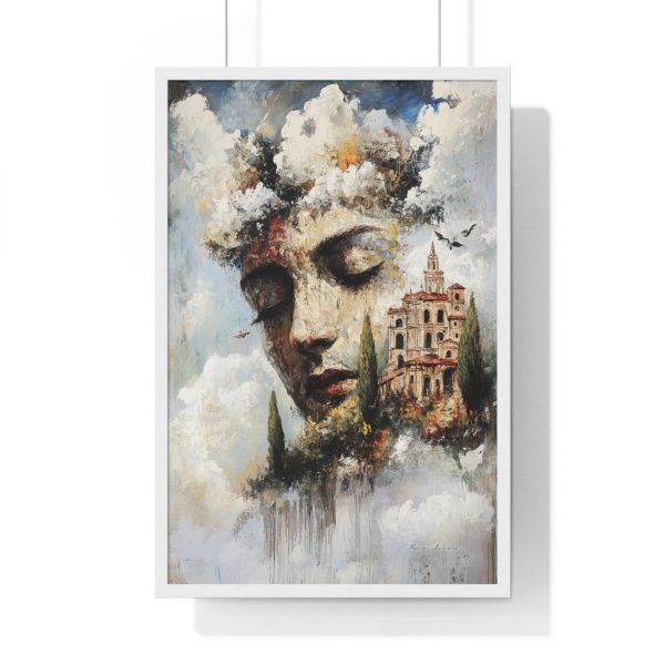 Dreamy Landscape Framed Poster, Inspirational Art Print, Home Decor, Modern Wall Art, Unique Gift for Art Lovers - Image 10