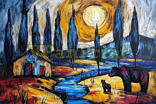 16 Powerful Bear River Art Prints Collection - Image 4