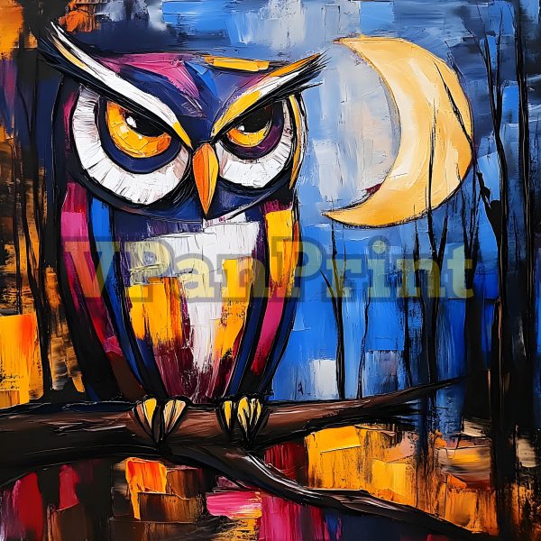 Best 20 Cyclopean Owl Art Paintings Bundle - Image 19
