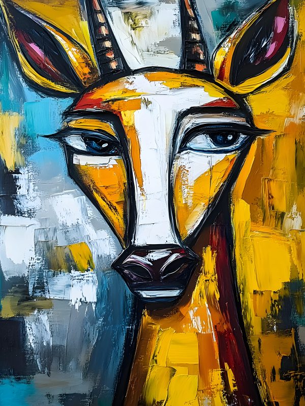 Epic 20 Antelope Abstract Art Paintings - Image 4