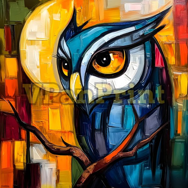 Best 20 Cyclopean Owl Art Paintings Bundle - Image 20