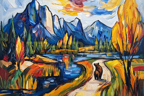 16 Powerful Bear River Art Prints Collection - Image 14
