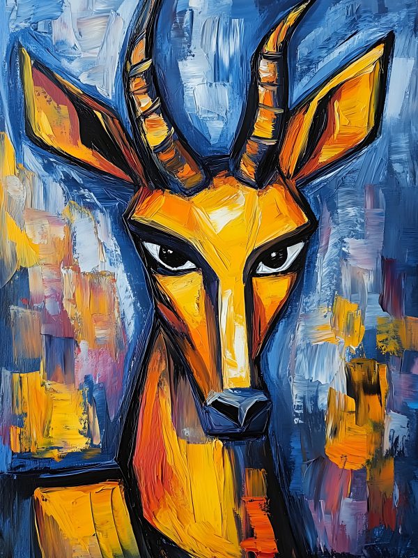 Epic 20 Antelope Abstract Art Paintings - Image 5