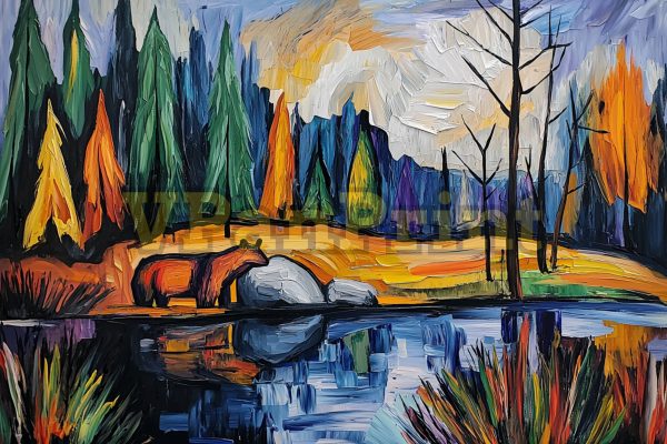 16 Powerful Bear River Art Prints Collection - Image 15