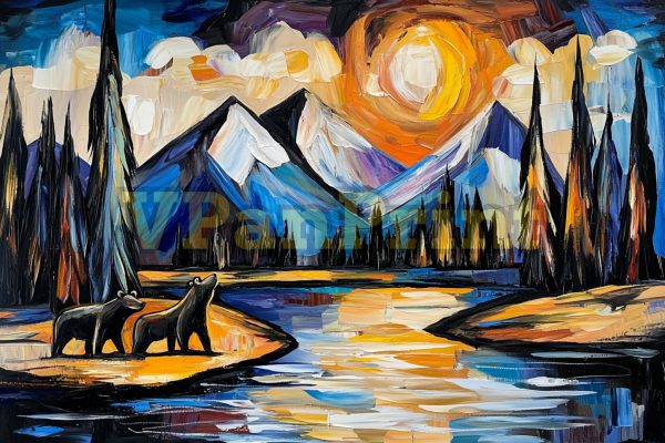16 Powerful Bear River Art Prints Collection - Image 16