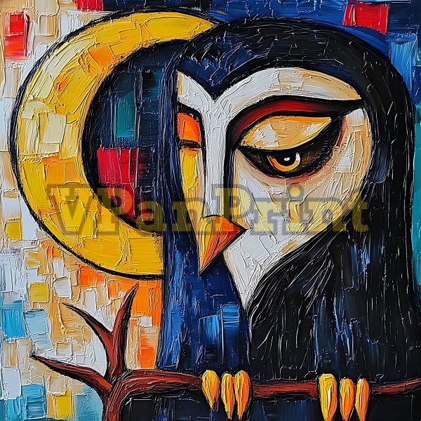 Best 20 Cyclopean Owl Art Paintings Bundle - Image 3