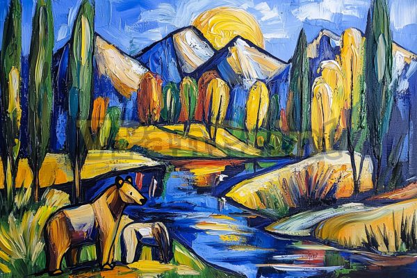 16 Powerful Bear River Art Prints Collection - Image 17