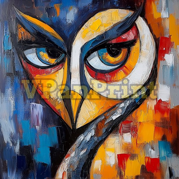 Best 20 Cyclopean Owl Art Paintings Bundle - Image 5