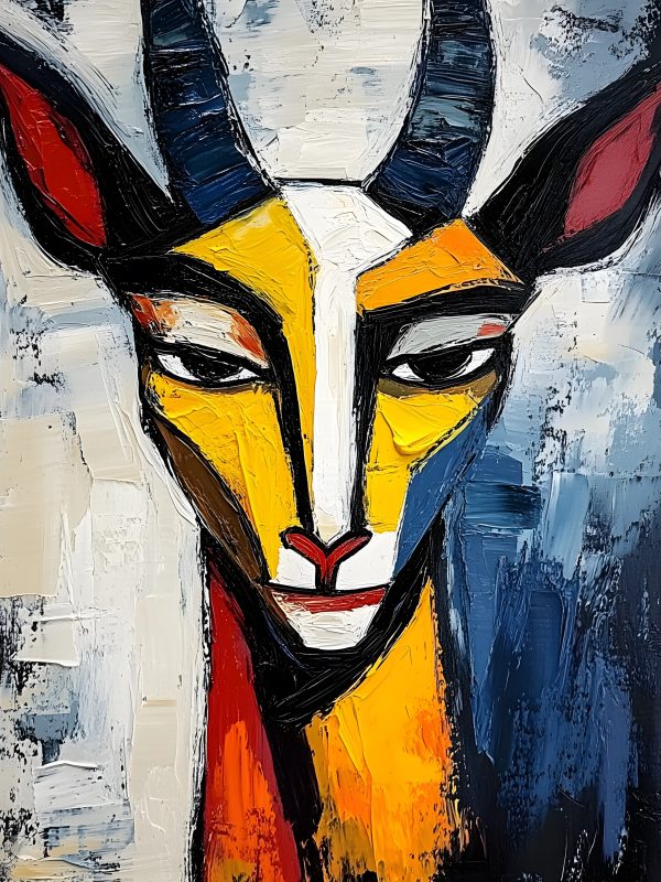 Epic 20 Antelope Abstract Art Paintings - Image 9