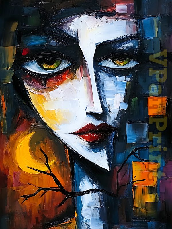 Powerful 24 Nocturnal Owl Art Paintings Bundle - Image 18