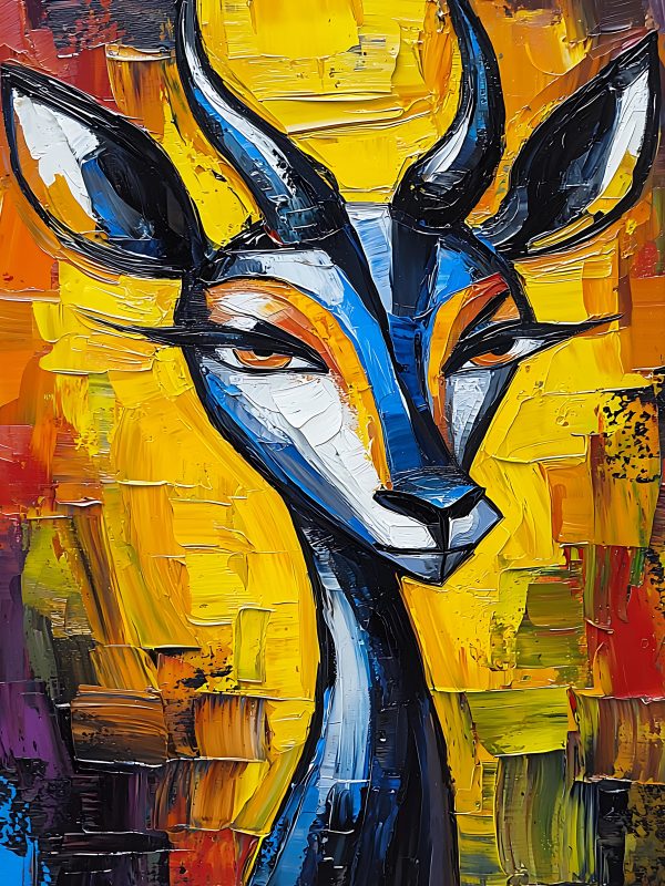 Epic 20 Antelope Abstract Art Paintings - Image 10