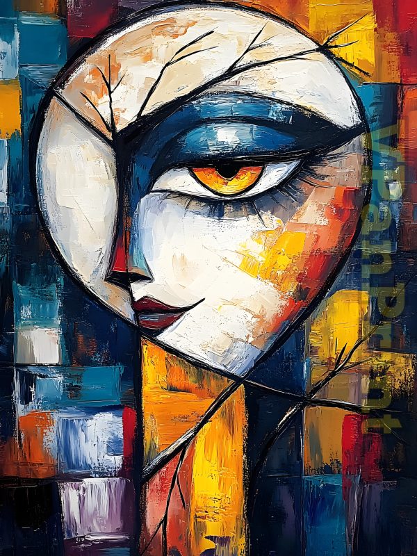 Powerful 24 Nocturnal Owl Art Paintings Bundle - Image 19