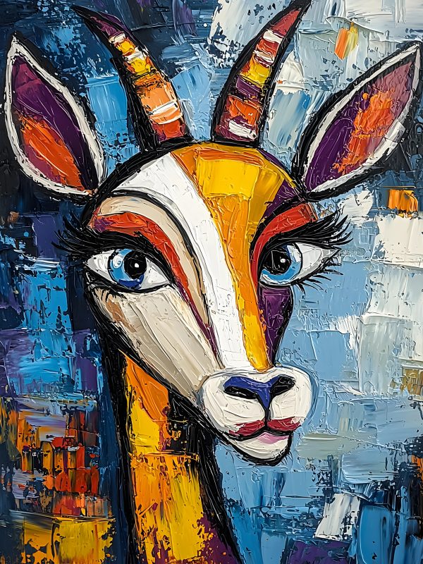 Epic 20 Antelope Abstract Art Paintings - Image 11