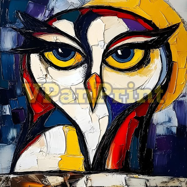 Best 20 Cyclopean Owl Art Paintings Bundle - Image 11