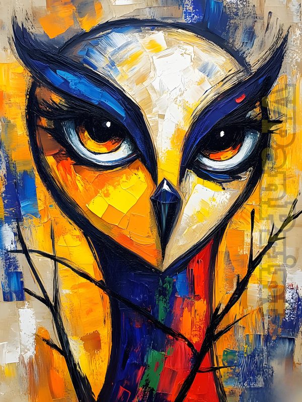 Powerful 24 Nocturnal Owl Art Paintings.
