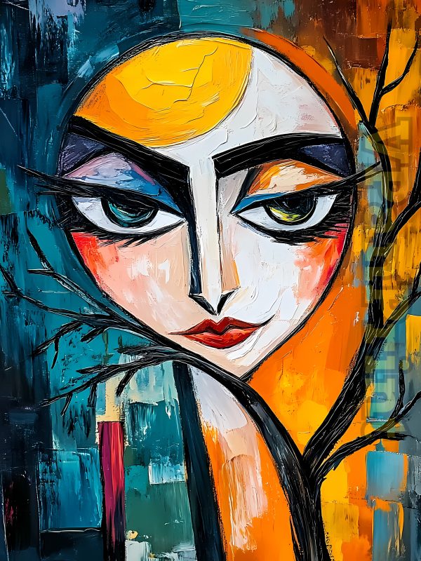 Powerful 24 Nocturnal Owl Art Paintings Bundle - Image 4
