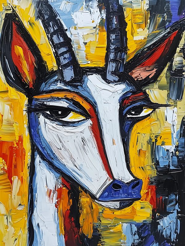 Epic 20 Antelope Abstract Art Paintings - Image 13