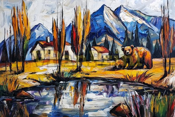 16 Powerful Bear River Art Prints Collection - Image 8