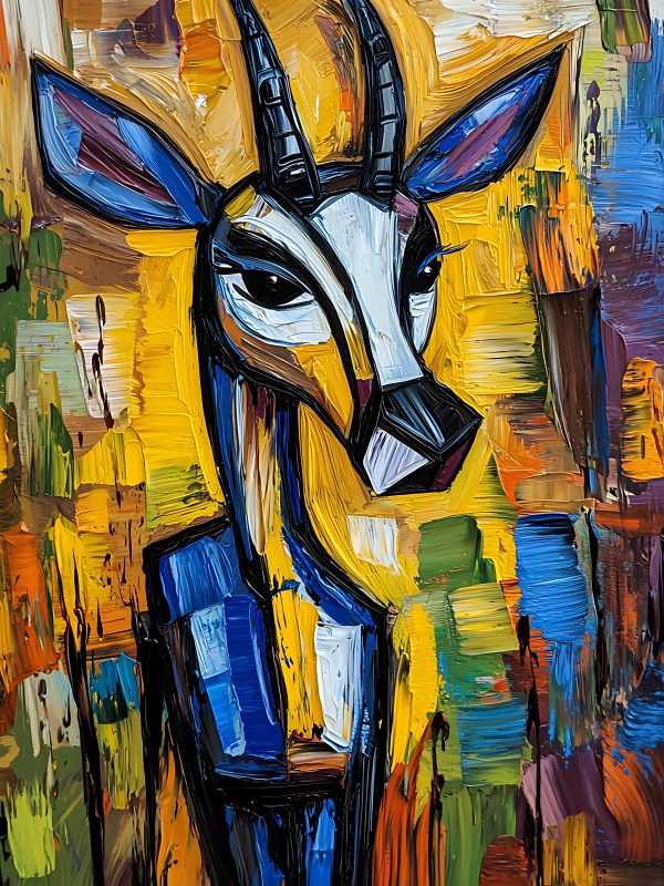 Epic 20 Antelope Abstract Art Paintings - Image 14