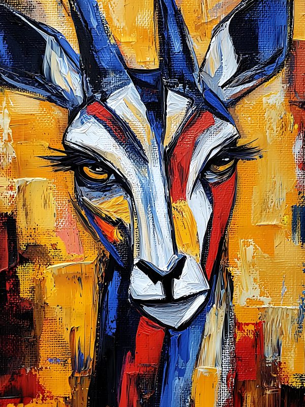 Antelope Abstract Art at 30x40 inch 300DPI